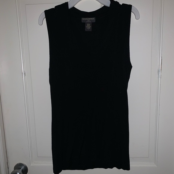 Banana Republic Black Tank Top - Picture 1 of 4